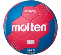 Molten Handball H2F1800-RB, Taille: 2, Couleur: Rouge/Bleu, Résine Free