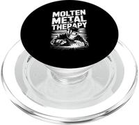Molten is My Therapy Soudeur Fabrication PopSockets PopGrip pour MagSafe