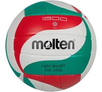 Molten Balle de volley en imitation cuir cousue à la main blanc Taille 5