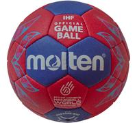 molten officiel CM Femme handball 2 Bleu/Rouge
