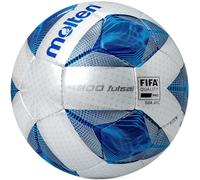 Molten Top Futsalball F9A4800 Futsal Blanc/Bleu/argenté