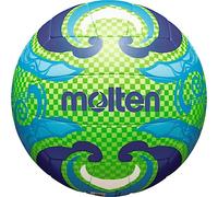 Molten Ballon de beach-volley Taille 5 Vert/Bleu