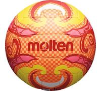 Molten Balle-V5B1502-O Balle Adulte Unisexe, Orange/Jaune/Rose, 5