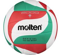 Molten Ballon de volley-ball V5M2000 Blanc/vert/rouge Taille 5