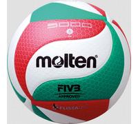 Molten V5M5000-DE Ballon de volley-ball blanc vert rouge taille 5