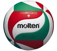 Molten VM4500 Ballon de Volleyball White/Green/Red 5