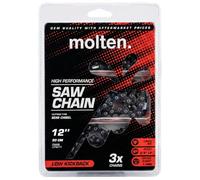 MoltenSales Chaîne de tronçonneuse de 30,5 cm .375 .043 45DL de remplacement pour Dewalt DCCS620P1, Black & Decker LCS1240 40 V, Craftsman CMCCS620M1 20 V, Oregon R45 (3 chaînes)