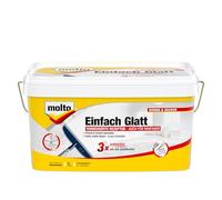 Molto 5087705 Einfach Glatt Enduit de lissage Blanc 8 kg