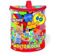 Beaucoup - Building Blocks, Sac avec 60 Pièces (6205)