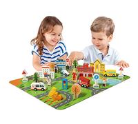 MOLTO - Blocs en Bois pour Jouets, Multicolore (21291)