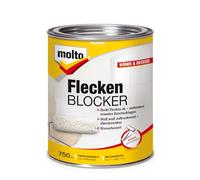 Molto Bloqueur de taches pour couvrir durablement les taches sur les plafonds et les murs, blanc, 750 ml