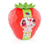 MOLTO - Conteneur à Fraises de 20 Blocs | Fruits Jouets | Aliments Jouets | Accessoires de Cuisine pour Enfants | + 18 Mois