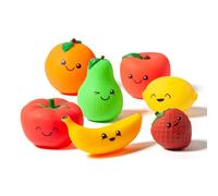 MOLTO | Ensemble de Fruits sensoriels Doux 7 pièces - Jouet éducatif pour Enfants pour Stimulation sensorielle - Jouets pour bébés et Tout-Petits
