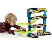 Molto- Garage Service Parking pour jouets avec 3 étages, divers (17401) MOLTO