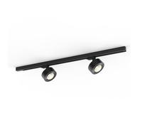 Molto Luce Mag Système de rail triphasé 230 V, set complet avec 2 spots Mag LED, 55-00004,