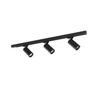 Molto Luce Moove Système de rail triphasé 230 V, set complet avec 3 projecteurs Moove GU10, 55-00002,