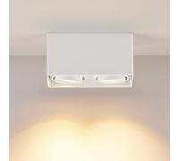 Molto Luce QANA DOUBLE SQUARE SD Projecteur, GU10, 222-00013,