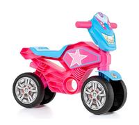 MOLTO | Molto Cross Star Rosa | Moto Tout-Terrain pour Enfants | Jouets pour Enfants Sûrs et Résistants | Favorise Le Développement Sain des Filles et des Garçons | De 18 à 36 Mois