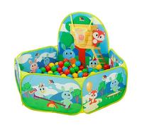 Molto Park With Basket And 25 Balls 76x100x110 Cm Multicolore