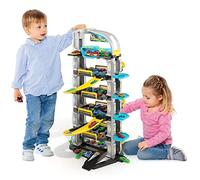 MOLTO | Parking 6-Storey avec Ascenseur Automatique, héliport, Auto-rayage, Station de Graisse, Station de Service | Toys éducatifs pour Enfants | +3 Ans