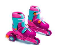 Molto Convertible Junior Inline Skates Rose Enfants