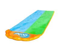 MOLTO | Piste de Glisse Double avec Splashboost 5,38 m pour 2 - Toboggan Aquatique pour Enfants avec accélération supplémentaire - Jeu d'eau pour Jardin et Piscine