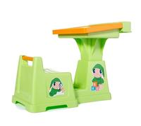 MOLTO - Pupitre coloré pour enfants avec rangement et accessoires inclus, table d'étude, de dessin et de jeu pour garçons et filles, bureau éducatif pour peindre ou dessiner, à partir de 12 mois