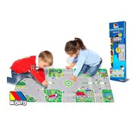 Molto Tapis Tapiz avec 30 accessoires 124 x 60 cm Multicolore pour enfants