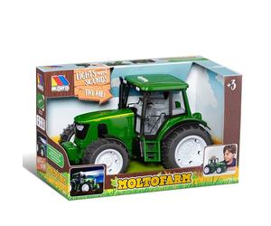 MOLTO - Tracteur pour Enfants avec Moteur, échelle 1:16, lumières et Sons Molto Farm, Jouet éducatif avec démarrage, klaxon et Marche arrière, Jouet de Ferme, + 3 Ans