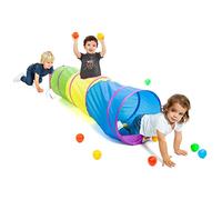 Tunnel pliable pour enfants. Inclut 25 balles.