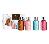 Molton Brown Bath & Body Bath & Shower Gel Body Care Collection Woody & Floral Bath & Shower Gel Re-Charge Black Pepper 100 ml + Bath & Shower Gel Delicious Rhubarb & Rose 100 ml + Bath & Shower Gel Fiery Pink Pepper 100 ml 100 ml