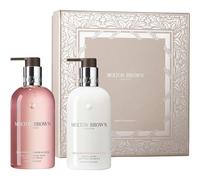 Molton-Brown Collection Delicieuse-Huile-rhubarbe-roseHand care gift set Fine Liquid Hand Wash 300 ml + Hand Lotion 300 ml 1 Stk.