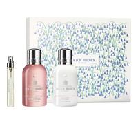 MOLTON BROWN Delicious Rhubarb & Rose Travel Gift Set