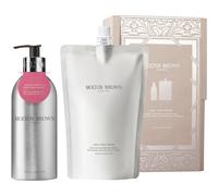 Molton-Brown Collection Fiery-Pink-PepperBody care refill pack in a gift set Bath and shower gel Infinite Bottle 400 ml + refill 400 ml 1 Stk.