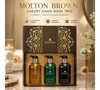 Molton Brown Floral & Aromatic Lot Lavage Mains 3 x 300ml Multicolore