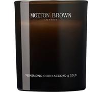 MOLTON BROWN Lignes de bain Mesmerising Oudh Accord & Gold Luxury Candle Bougie aromatique pour la maison