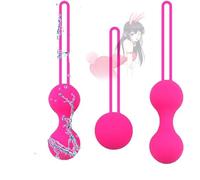 MOLUCI Ball Training Set pour l'entraînement et Le contrôle des Muscles vaginaux durcis 3 Piece Set