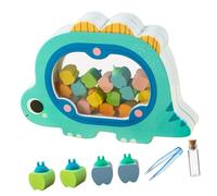 MOLUCKFU 1 Jeu Des Dents Récipient à Dents Pour Enfants Conteneur Premières Dents Pour Enfants Collection De Dents De Bébé Porte-dents Perdues Boîtes Bébé Green En Bois