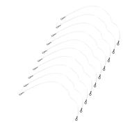 MOLUCKFU 10 Pièces Lot de Fils Coupe-gâteau Acier Inoxydable Fil de Remplacement Précis pour Trancher Gâteaux et Fromages et Viandes pour Découpe Nette à Domicile