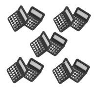 MOLUCKFU 10 Pièces Mini Calculators Set for Dollhouse Realistic Miniature School Accessories for Photography Props and Micro Landscape Classroom Scenes
