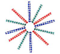 MOLUCKFU 12 Pièces Mâcher Bambou pour Garçon Fille Piège à Doigts Chinois Social et Relaxant Fêtes Anniversaire et Interaction Parent-garçon Fille