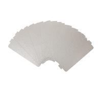 MOLUCKFU 12pièces Plaque Mica De Remplacement Pour - De Couverture Isolante Pour Guide Dimensions La Brûlure Et Usure