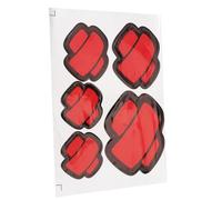 MOLUCKFU 1ensemble Autocollants De Voiture Amusants Patch Stickers Décoratifs pour Cacher Les Rayures Capot De Facile à Installer