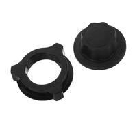 MOLUCKFU 2 Pièces Accessoire Ventilateur Portable Noir Vacances, Écrou de Fixation pour Pales et Grille de Ventilateur, Stabilité Renforcée et Installation Simple