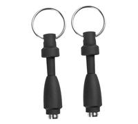 MOLUCKFU 2 Pièces Cigar Puncher Tool Portable Silicone Mini Hole Opener Keychain Lightweight Precise Cutter For Various Cigar