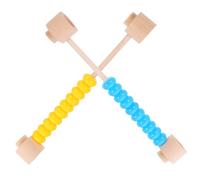 MOLUCKFU 2 Pièces Éducatif Abacus Coloré pour Garçon Fille de Boulier Mathématique Outil de Comptage pour Développement Cognitif et Coordination Main Oeil pour Activités Ludiques et