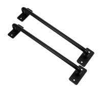 MOLUCKFU 2 Pièces Lot de 2 Poignées d'escalade en Métal Robustes, Poignées de Sécurité Antidérapantes pour Garçon et Filles, Accessoires pour Aire de Jeux Intérieur et Extérieur,