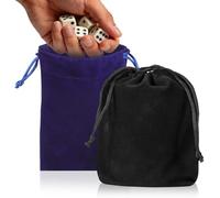 MOLUCKFU 2 Pièces Pochette Puzzle Rangement Sacs À Cordon Réutilisables pour Cube Puzzle Pochette De Transport pour Cube Léger pour Petits Objets Et Accessoires