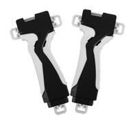 MOLUCKFU 2 pièces Poignée Lanceur de Toupie Ergonomique Accessoires Gyro Compatibles Multiples Configurations pour Jouets Toupies Garçon Fille