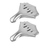 MOLUCKFU 2 pièces Presse-agrumes Manuel Inox Clip Citron Ergonomique Extracteur Jus Fruits Résistant Corrosion Accessoire Cuisine Sain et Facile à Utiliser